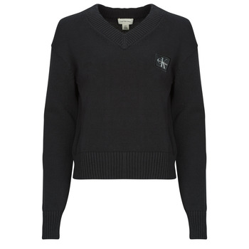 Calvin Klein Jeans Trui  CK EMBRO BADGE V-NECK SWEATER