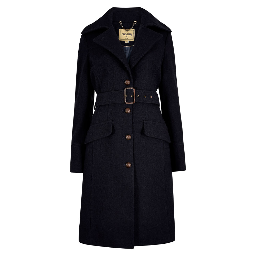 Dubarry Dames Tweed Coat Brookvale French Navy