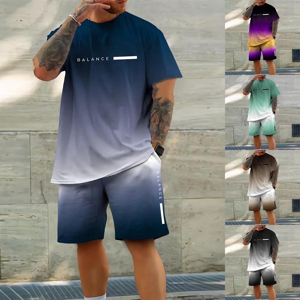 Xuhaijian02 Trendy Zomer Casual Ook Geschikt Voor Sport Shorts Korte Mouwen 2024 Nieuwe Heren S Oversized Losse Snel Drogende Zomerpak 3XL