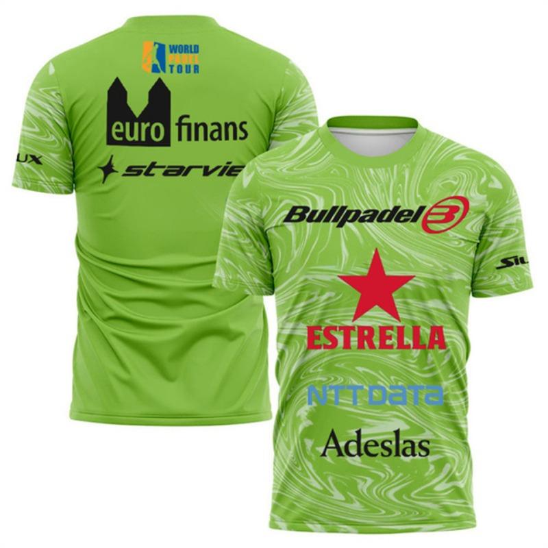 ETST 03 Herenkleding T-shirt Professionele tennissporttrainingskleding Fitness Korte mouw Heren Snel drogend Ademend Oversized top 6XL