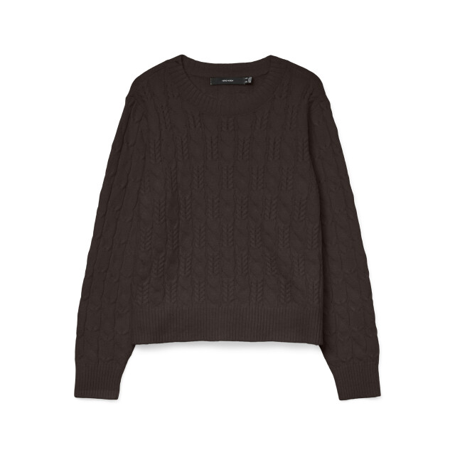 Vero Moda Gebreide trui VMARIES LS O-NECK CABLE PULLOVER BF