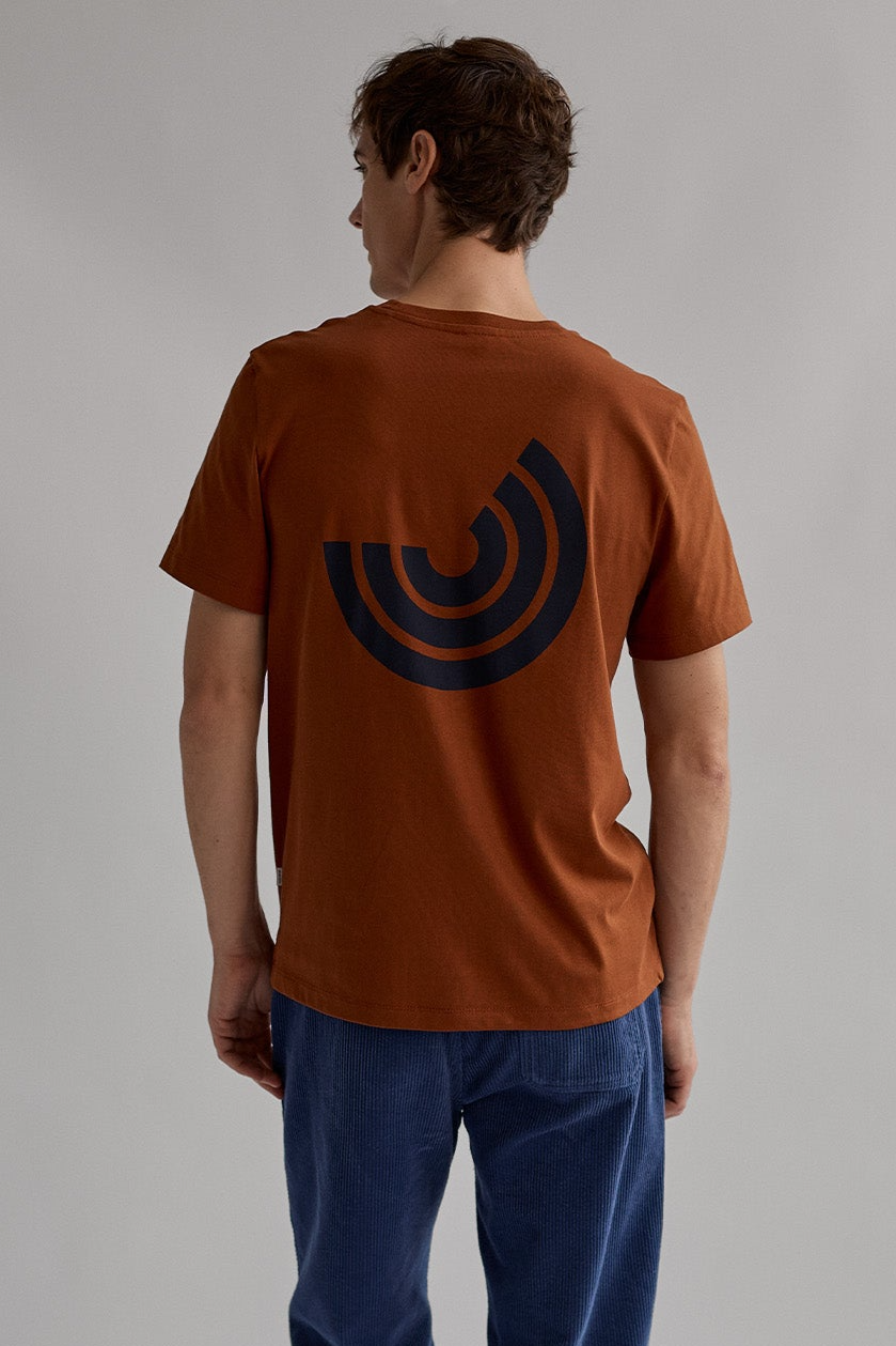 TWOTHIRDS Herren vegan T-Shirt Cookstown Umber Orange