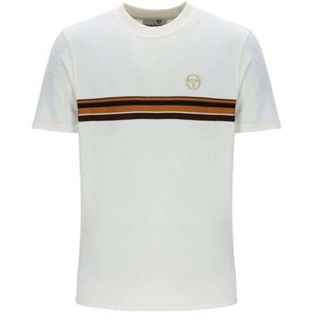 Sergio Tacchini T-shirt  Ayme Velour T-Shirt Gardenia/Gold