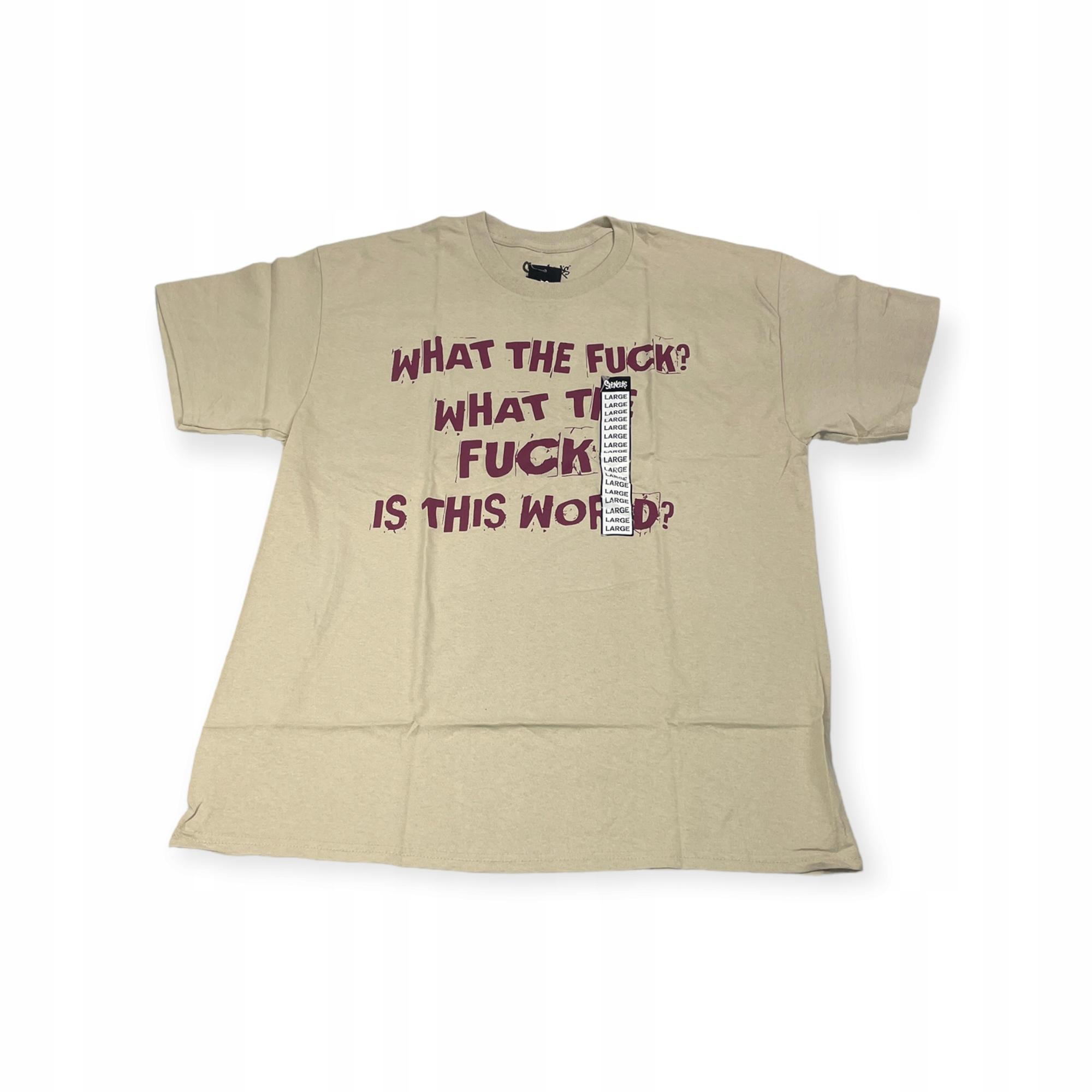 Outletup-clothes Koszulka T-shirt męska okrągły dekolt SPENCER'S SINCE 1947 L