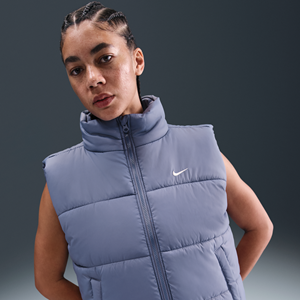 Nike Classic Puffer Therma-FIT ruimvallende bodywarmer voor dames - Blauw