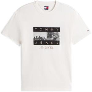 Tommy Jeans T-shirt Korte Mouw  Tjm Reg Photo Flag S