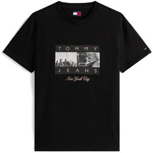 Tommy Jeans T-shirt Korte Mouw  Tjm Reg Photo Flag S