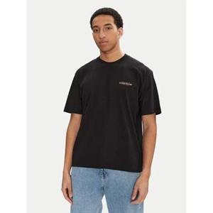 Guess T-shirt Korte Mouw  M4BI75 K8FQ4 OS AMERICAN TRAD TEE-JBLK BLACK