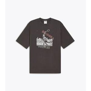 Diadora T-shirt Korte Mouw  502.182427 T-SHIRT SS LECAGY I-BLACK OYSTER