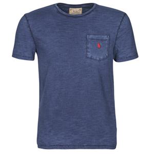 Polo Ralph Lauren T-shirt Korte Mouw  T-SHIRT AJUSTE COL ROND EN COTON LOGO PONY PLAYER
