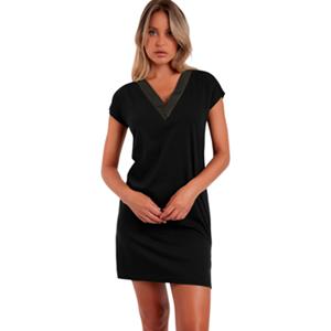 Admas Jurk  Strandjurk met slipe mouwen Punk Beach