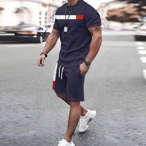 Xuhaijian02 Trendy Zomer Casual Ook Geschikt Voor Sport Shorts Korte Mouwen 2024 Nieuwe Heren S Oversized Losse Snel Drogende Zomerpak 2XL