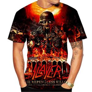 ETST WENDY 005 Zomer Nieuwe Mode Muziekband 3D Geprint Heavy Metal Cool Gepersonaliseerd T-shirt 3XL