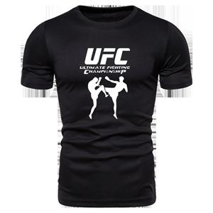UrbanEdge 2025 UFC Zomer Heren Crew Neck Korte Mouw T-shirt - Europese & Amerikaanse Stijl M
