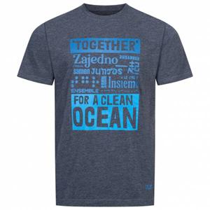 Jack Wolfskin Sea Ground Heren T-shirt 1808191-1010