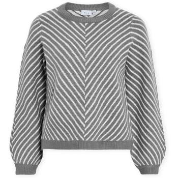 Vila Trui  Khaia Knit - Medium Grey Melange