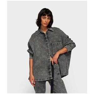 10 Days Overhemd  Denim Shirt Black