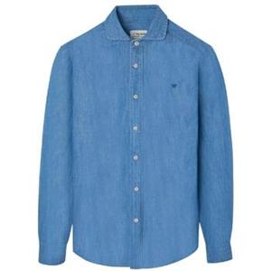 Silbon Overhemd Lange Mouw  134155 azul