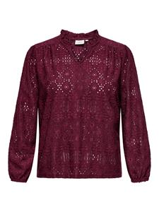 Carmakoma (Maatje Meer) Carluzia L/s V-neck Blouse Jrs