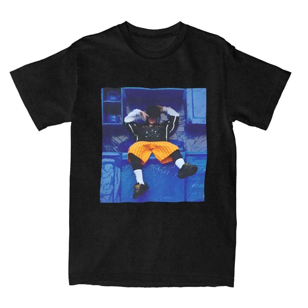 16Double8 Billie Eilish Men's 100% Cotton Y2K Vintage Short Sleeve Round Neck Novelty T-shirt XS zwart