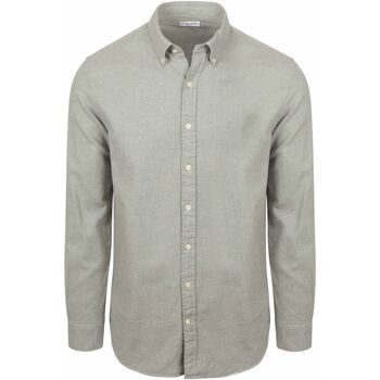 Mcgregor Overhemd Lange Mouw  Overhemd Flanel Melange Grijs