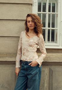 Noella Lucille Top Ivory