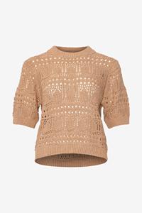 Noella Livia Knit Top Oyster Melange