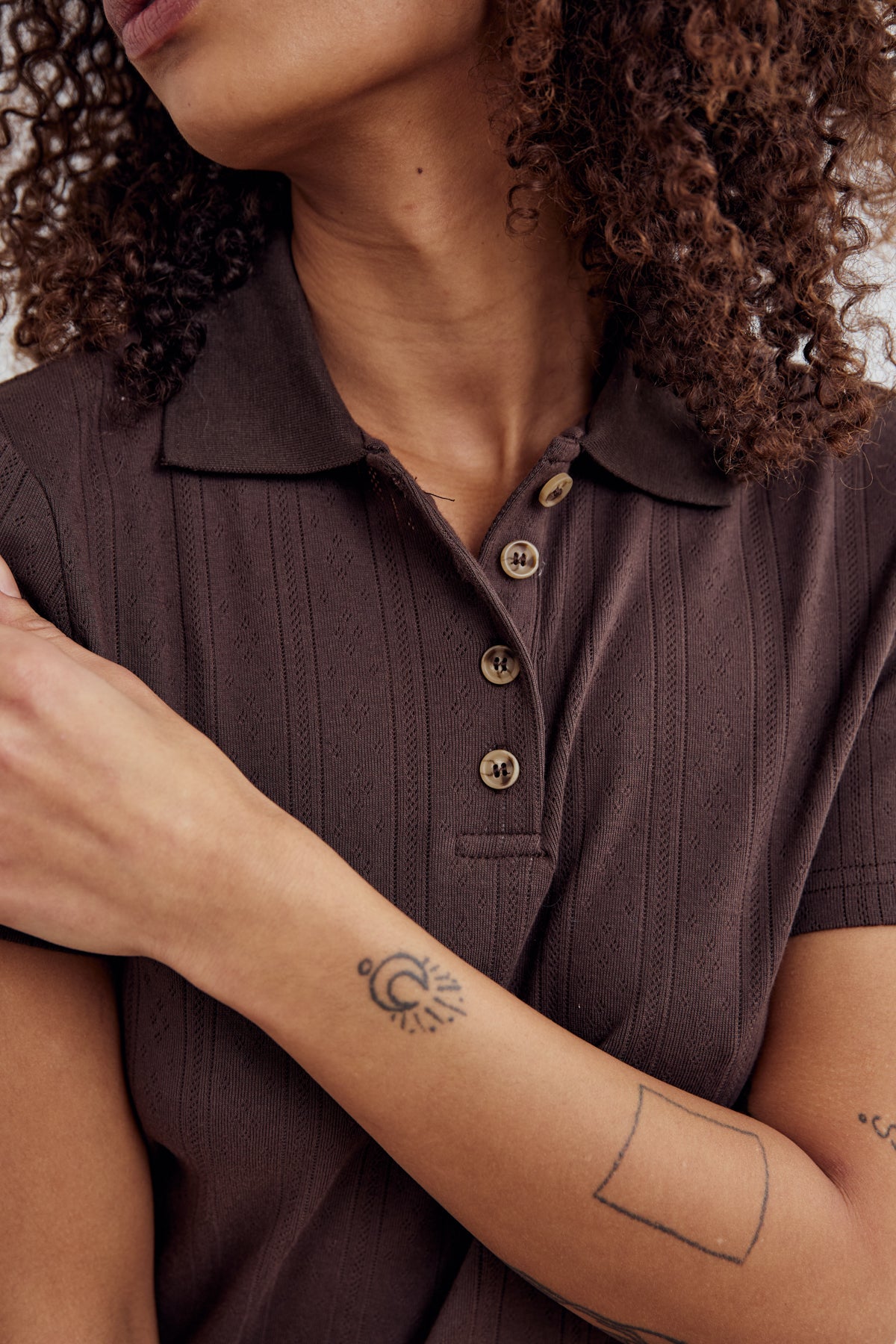 Noella Lenni Top Chocolate