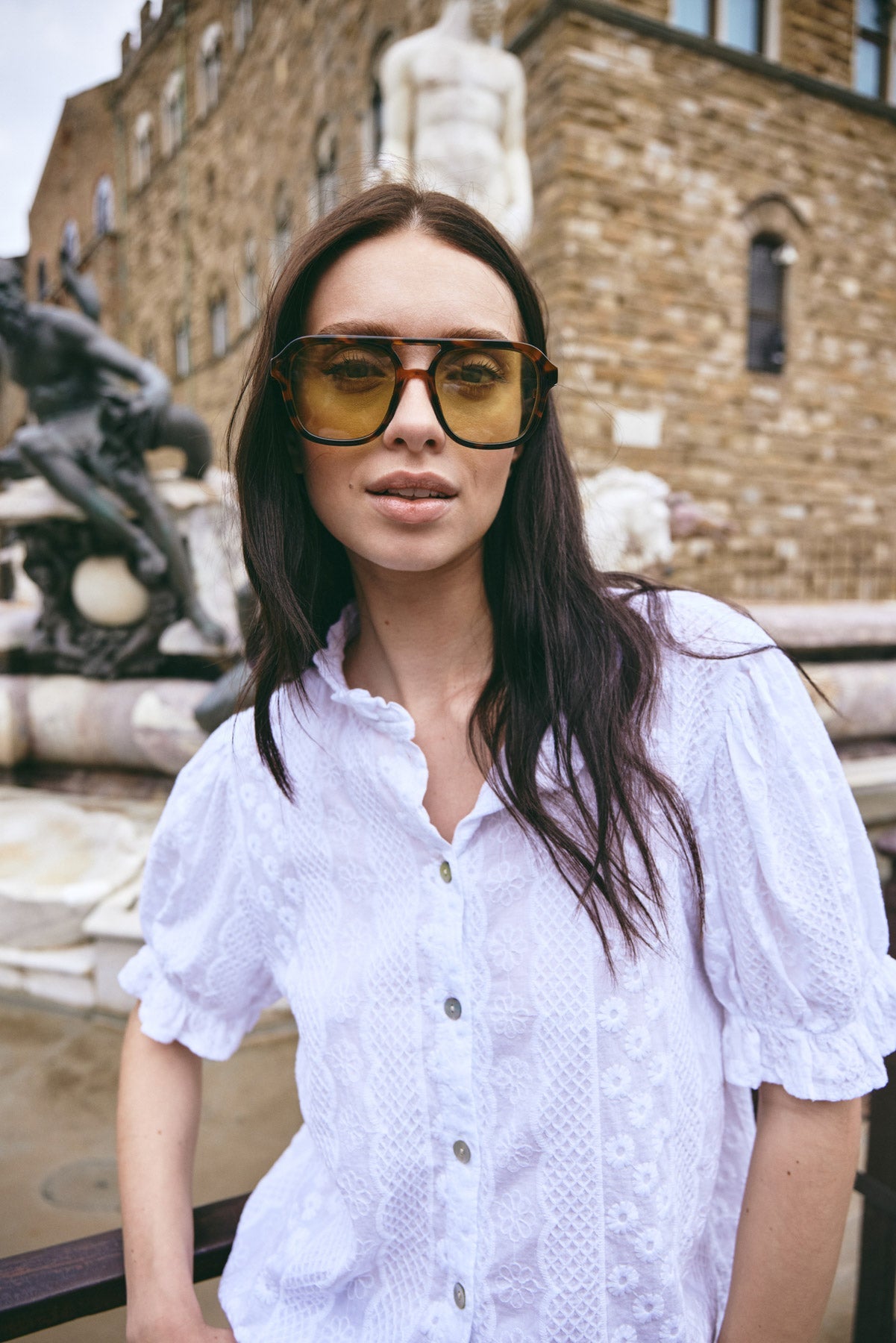 Noella Luma Blouse White