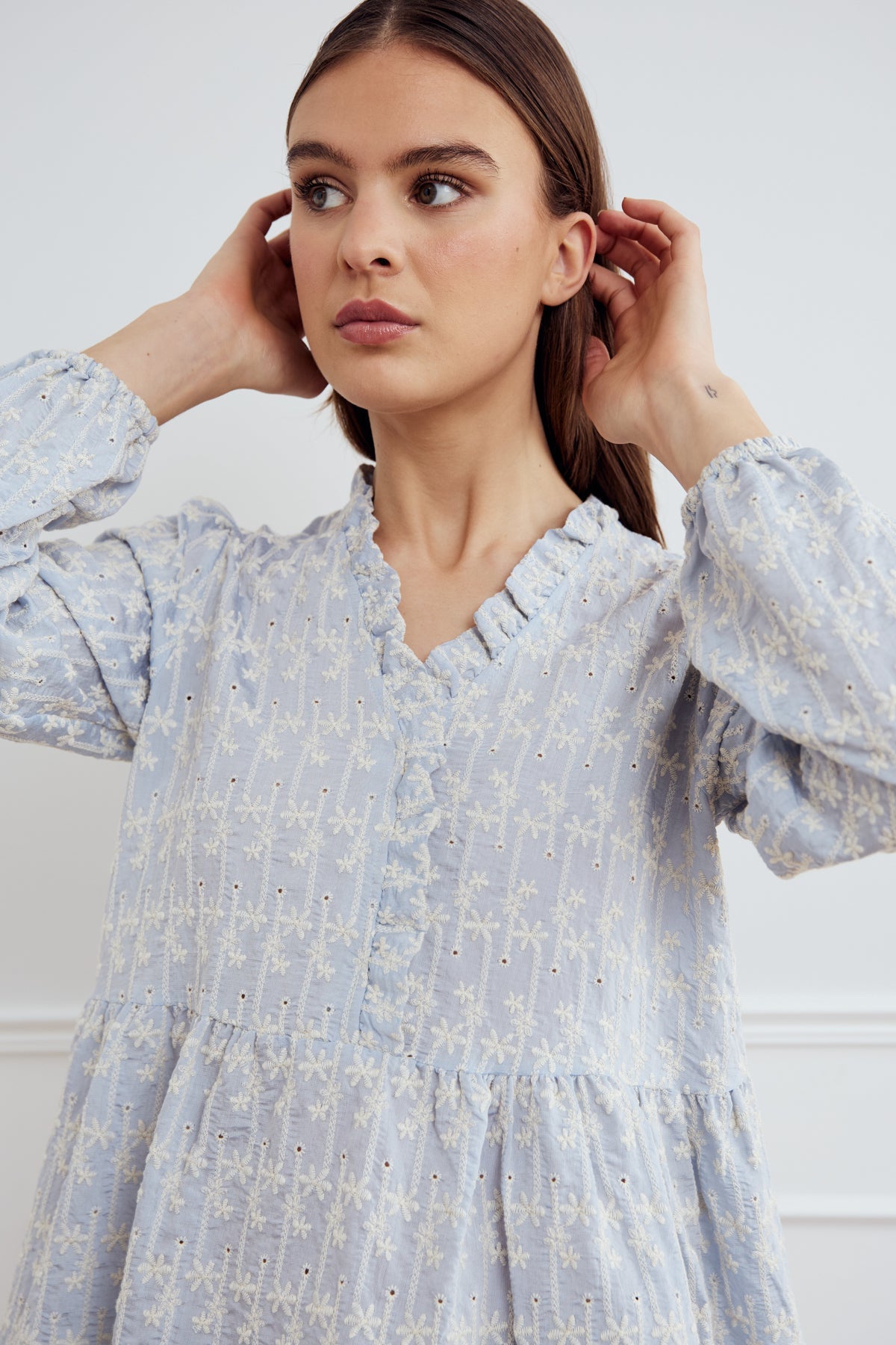 Noella Matti Blouse Air Blue