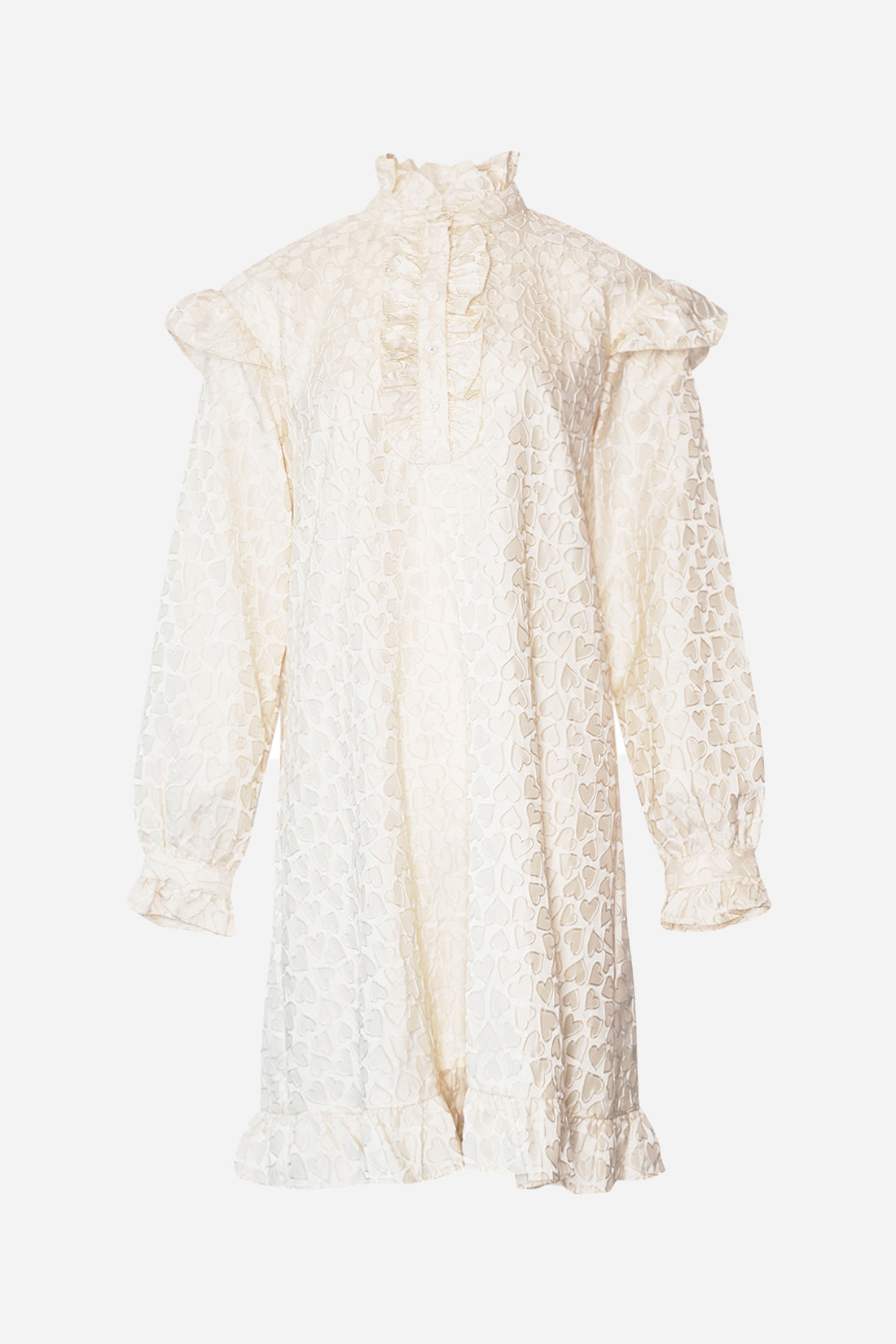 Noella Reno Ruby Ruffle Dress Ivory