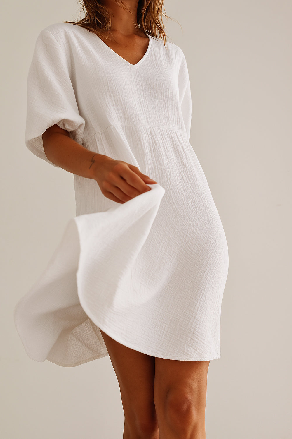 Noella Love Dress White