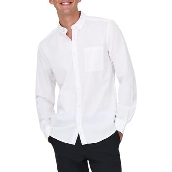 Only And Sons Overhemd Lange Mouw  -