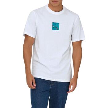 Only And Sons T-shirt Korte Mouw  -