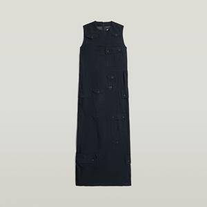 G-Star RAW Long Pocket Jurk - Donkerblauw - Dames