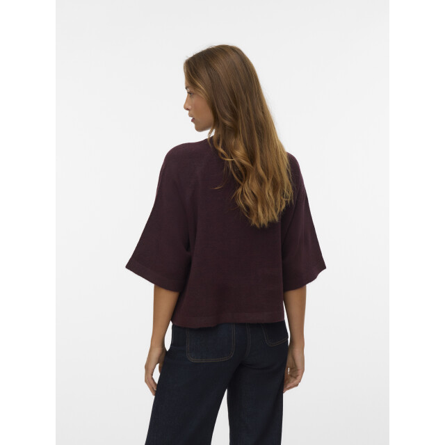 Vero Moda Gebreide trui VMLEFILE 3/4 O-NECK PULLOVER NOOS