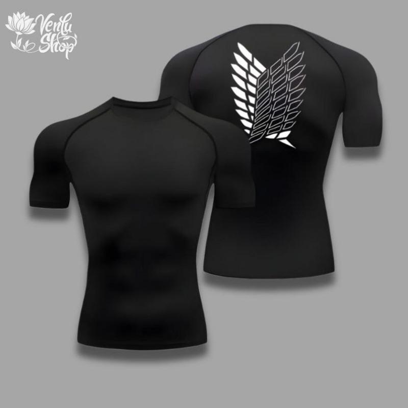 Xin nan zhuang Levi Compressieshirt | AOT, Levi Ackerman, Attack on Titan, Anime, Gym, Compressor, Spierhemd, Merchandise, Fitnesskleding, Anime shirt, Sport L