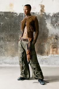 Desigual Gebreide trui met wol - BROWN