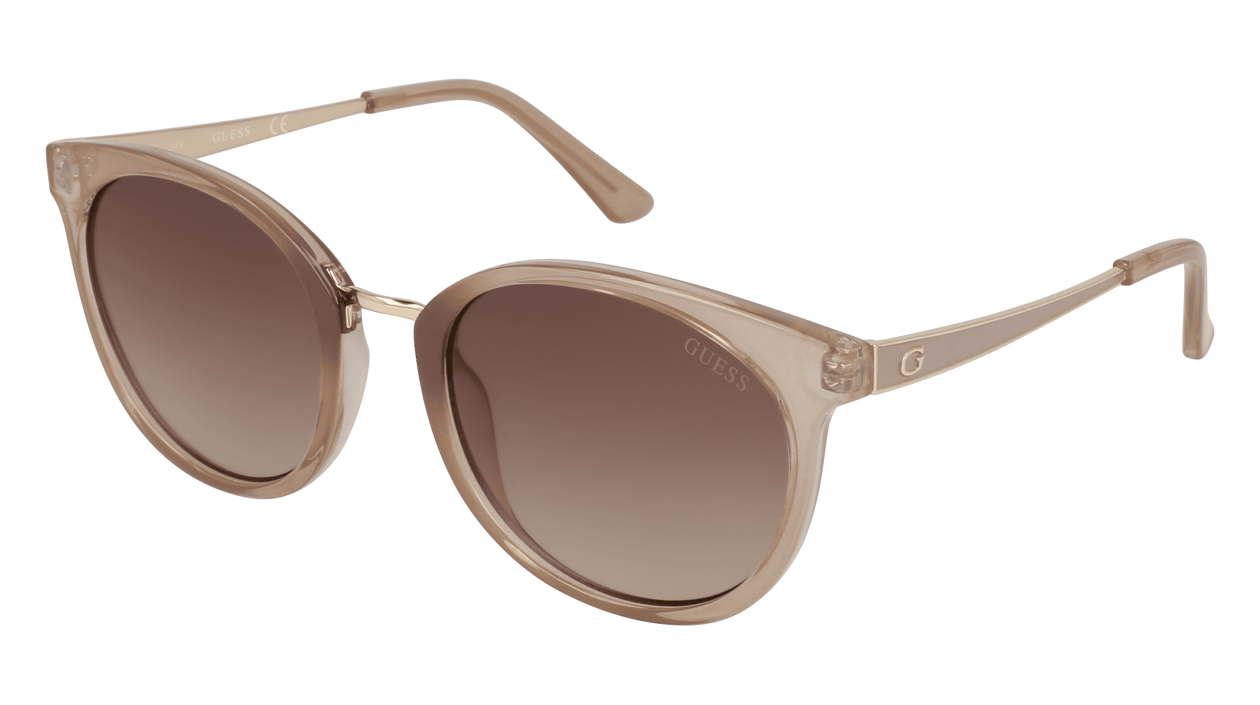 GUESS GU7459 Vrouwen Zonnebril, bruin goud