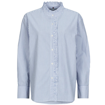 Tommy Hilfiger Overhemd  POPLIN RUFFLE SHIRT