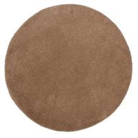 Leen Bakker Vloerkleed Colours - taupe - Ø68 cm