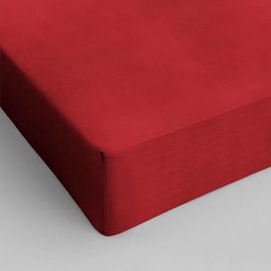 Dreamhouse Bedding Hoeslaken Katoen Rood-80 x 200 cm