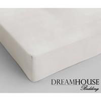 Dreamhouse Bedding Hoeslaken Katoen Créme -180 x 200 cm