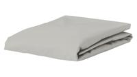 Essenzahome Satin hoeslaken - Lits-jumeaux (160x200 cm) - Silver