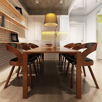 vidaXL Eetkamerstoelen 6 st kunstleer bruin