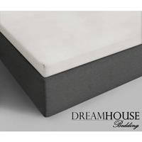 Dreamhouse Bedding Topper Hoeslaken Katoen Créme-90 x 200 cm