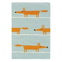 Scion Mr Fox Aqua Vloerkleed 180 x 120 cm
