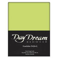 DAY Dream Hoeslaken Katoen Lime Groen-80 x 200 cm