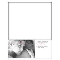 hoeslaken 80/90x220 JERSEY Wit