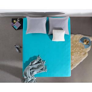 Hoeslaken Jersey 135 gr. Blue Blauw 140 x 200